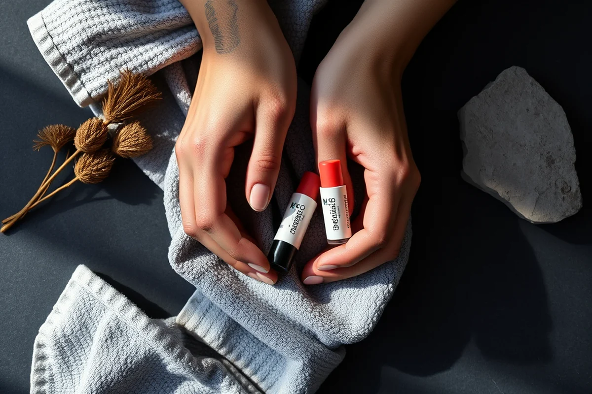 best eco friendly tinted lip balm — Best Eco Friendly Tinted Lip Balm (the finished result)
