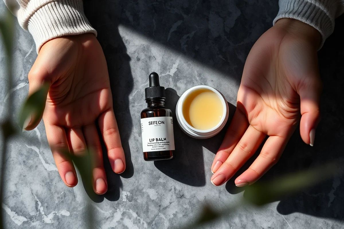 cheap eco friendly lip balm with spf — Cheap Eco Friendly Lip Balm With Spf (the finished result)